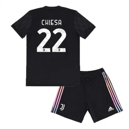 Juventus Federico Chiesa 22 Kind Uit Tenue 2021-22